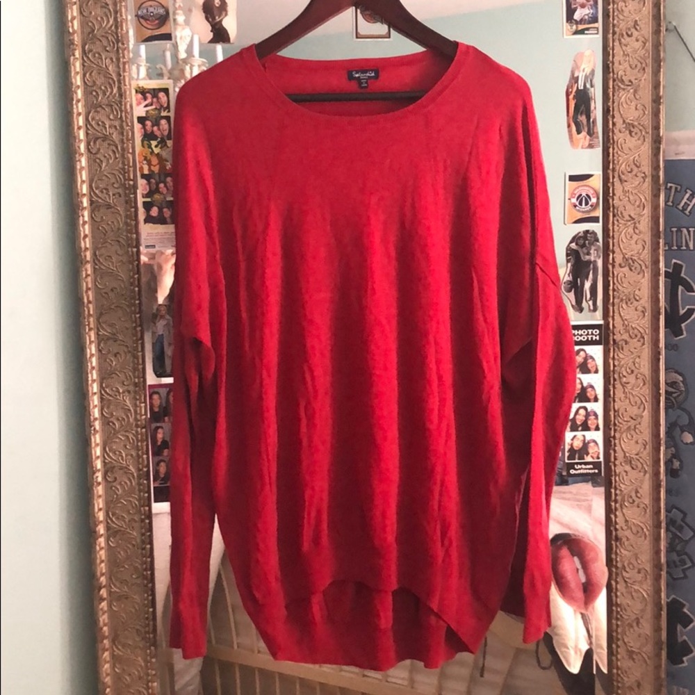 Splendid red sweater